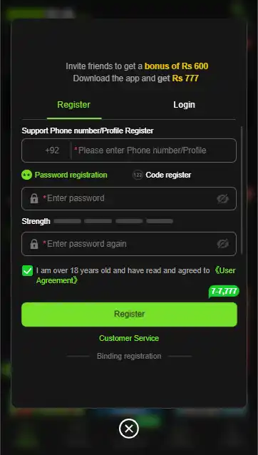 999XA-Game-log-in