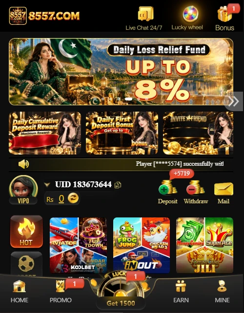 8557 Game App